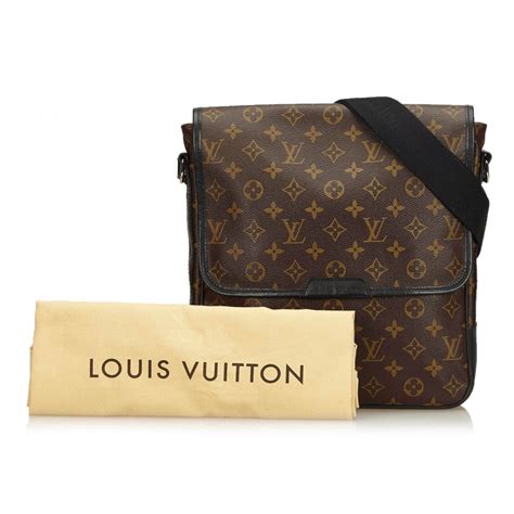 louis vuitton monogram macassar bass pm buy|LOUIS VUITTON Bass PM Shoulder Bag Monogram Macassar .